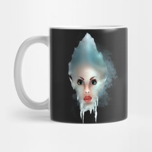 Mountain frozen woman’s head Mug